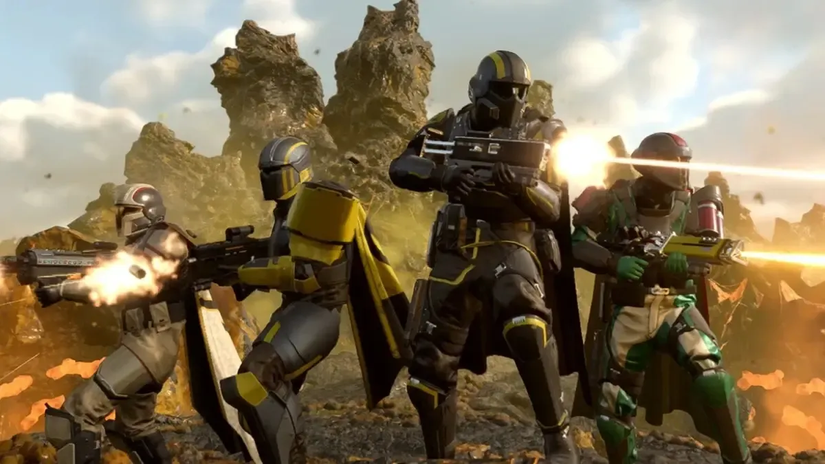 Helldivers 2 agora disponível para Xbox, rompendo exclusividade com PC e PlayStation 5. Reprodução: GosuGamers