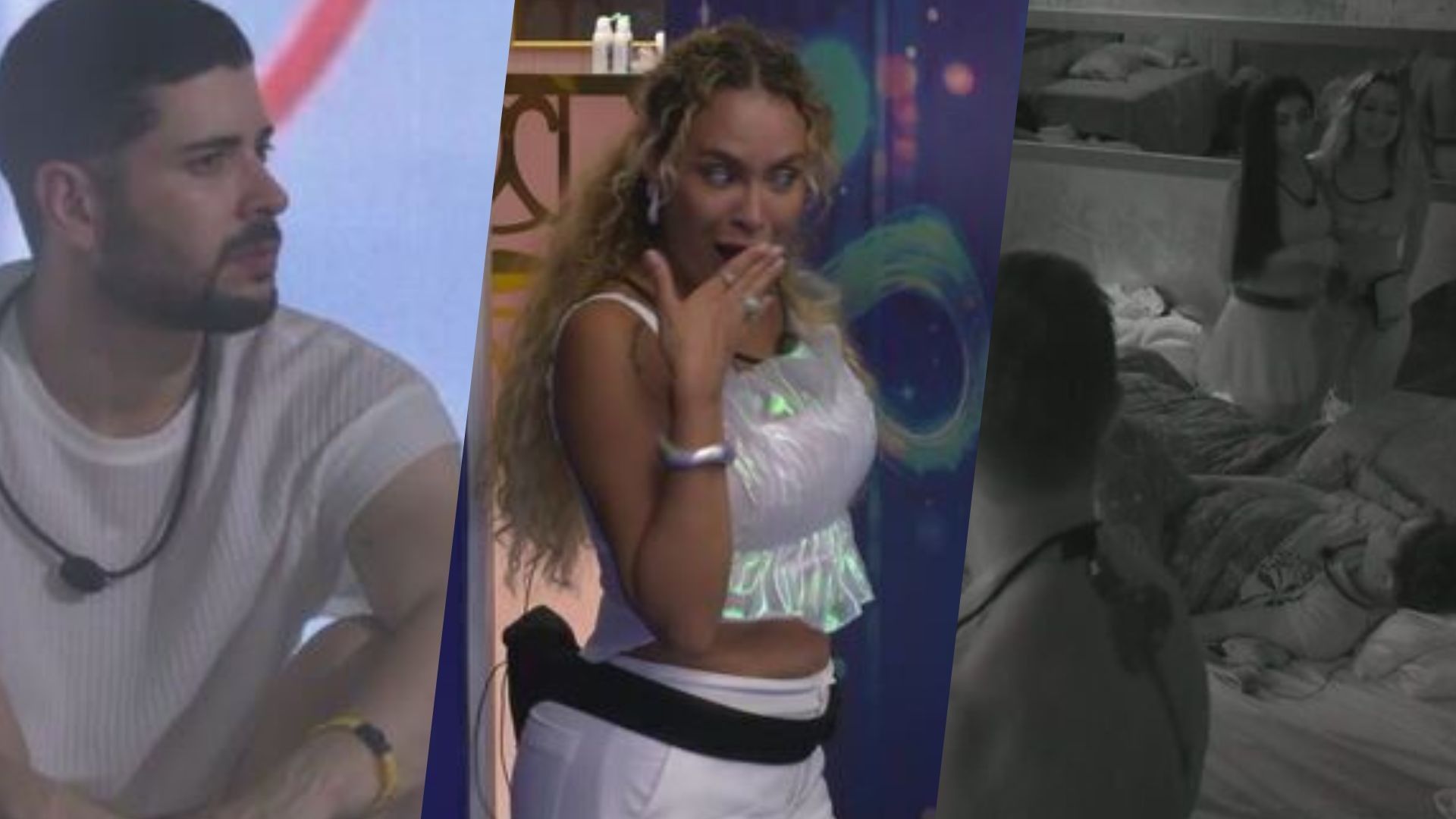 BBB 26: madrugada de festa com Sarah de 'espiã' e brothers recalculando o jogo. Reprodução: Gshow