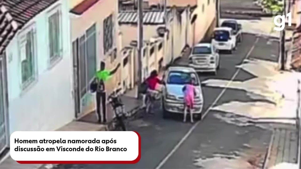 Namorada atropelada pelo namorado após briga em MG