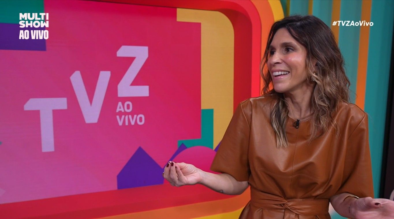 Sarah Oliveira revela como surgiu a ideia do novo programa, citando Caetano Veloso.. Reprodução: Gshow