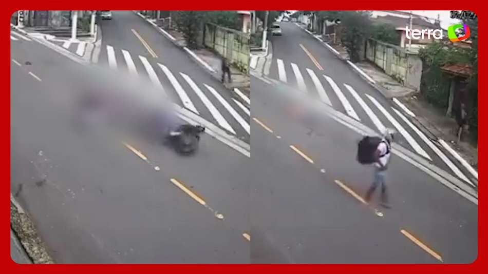 Idoso atropelado por motoqueiro empinando veículo em SP