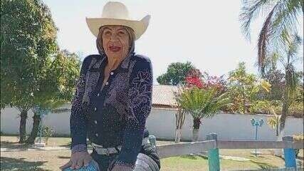 Edmeia Rodrigues é uma das finalistas do concurso 'Sinta Barretos'! Reprodução: Globo