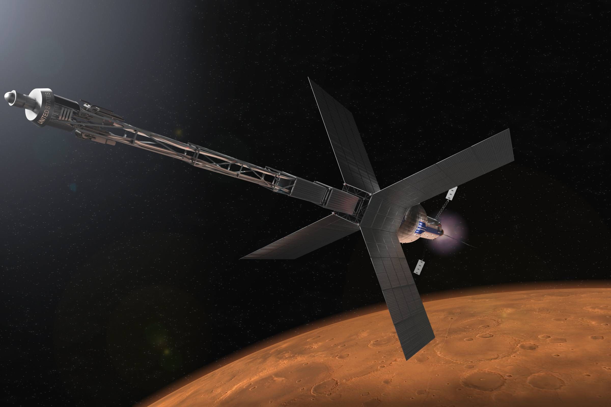 NASA aposta na propulsão nuclear para reduzir tempo de viagens a Marte