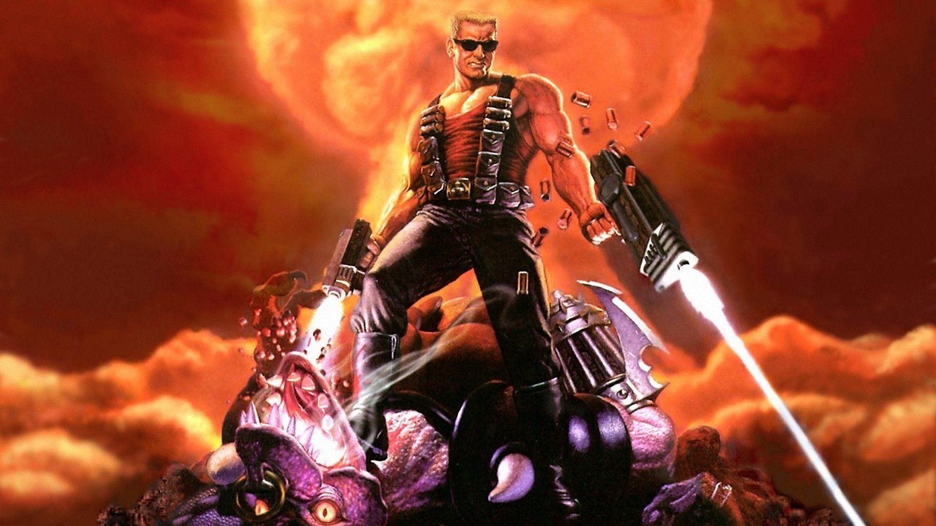 Shankar anuncia série baseada na franquia 'Duke Nukem'. Reprodução: Gizmodo