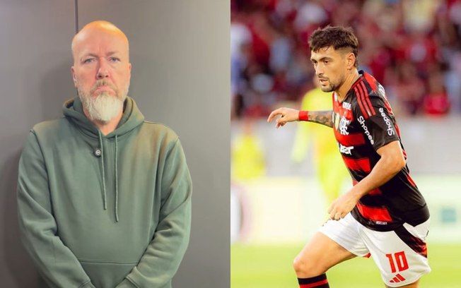 Jornalista Fabiano Baldasso discute comparações entre equipes de Flamengo e Inter.; Reprodução: Fabiano Baldasso