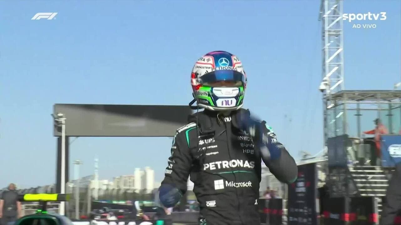 Antonelli conquista a pole no GP da China, o mais jovem da história; Bortoleto fica em 16º.. Reprodução: Ge