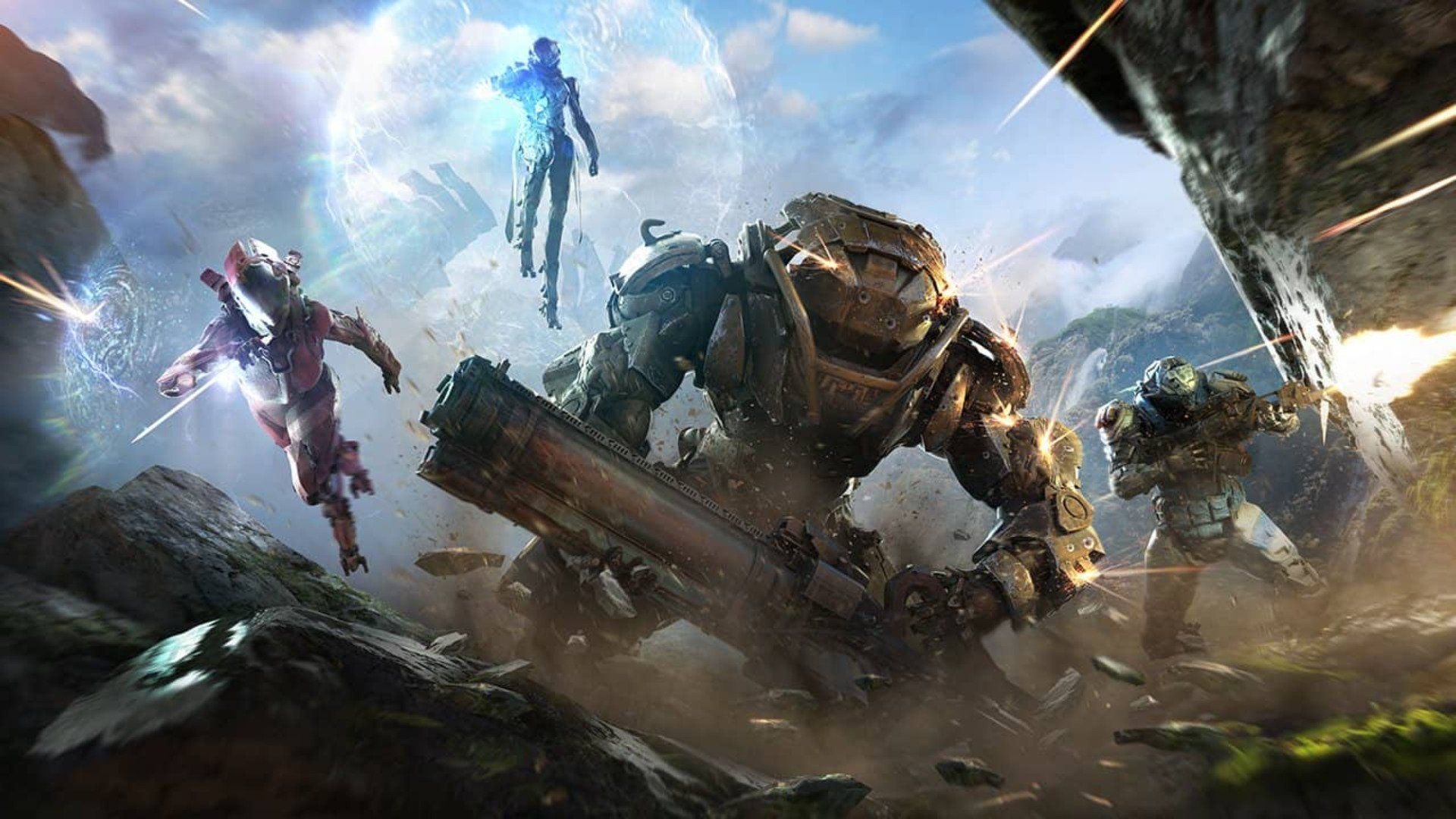BioWare lança 'Anthem', jogo de tiro espacial com trajetória conturbada. Reprodução: Gizmodo