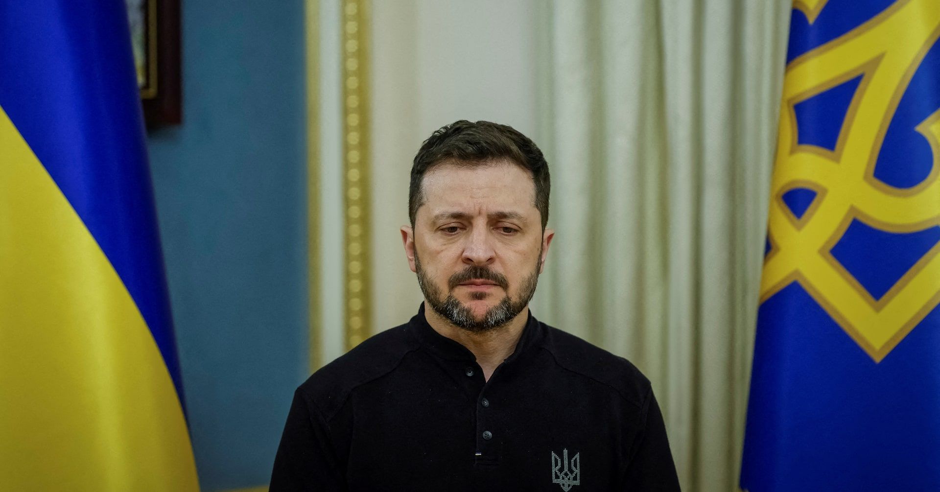 Zelenskiy critica as ações da Rússia apesar do cessar-fogo declarado para a Páscoa. Reprodução: Reuters