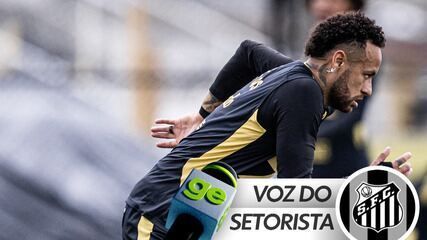 Neymar volta aos relacionados do Santos para o duelo com o Fortaleza. Reprodução: Retorno do item 11