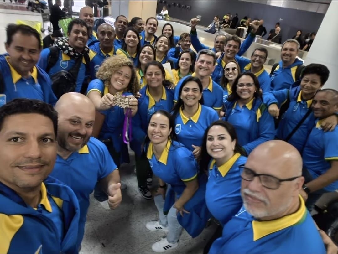 Professora Vanessa Carvalho representa Alagoas no World Teachers Games, conquistando o vice-campeonato para o Brasil.; Reprodução: MinutoEsportes