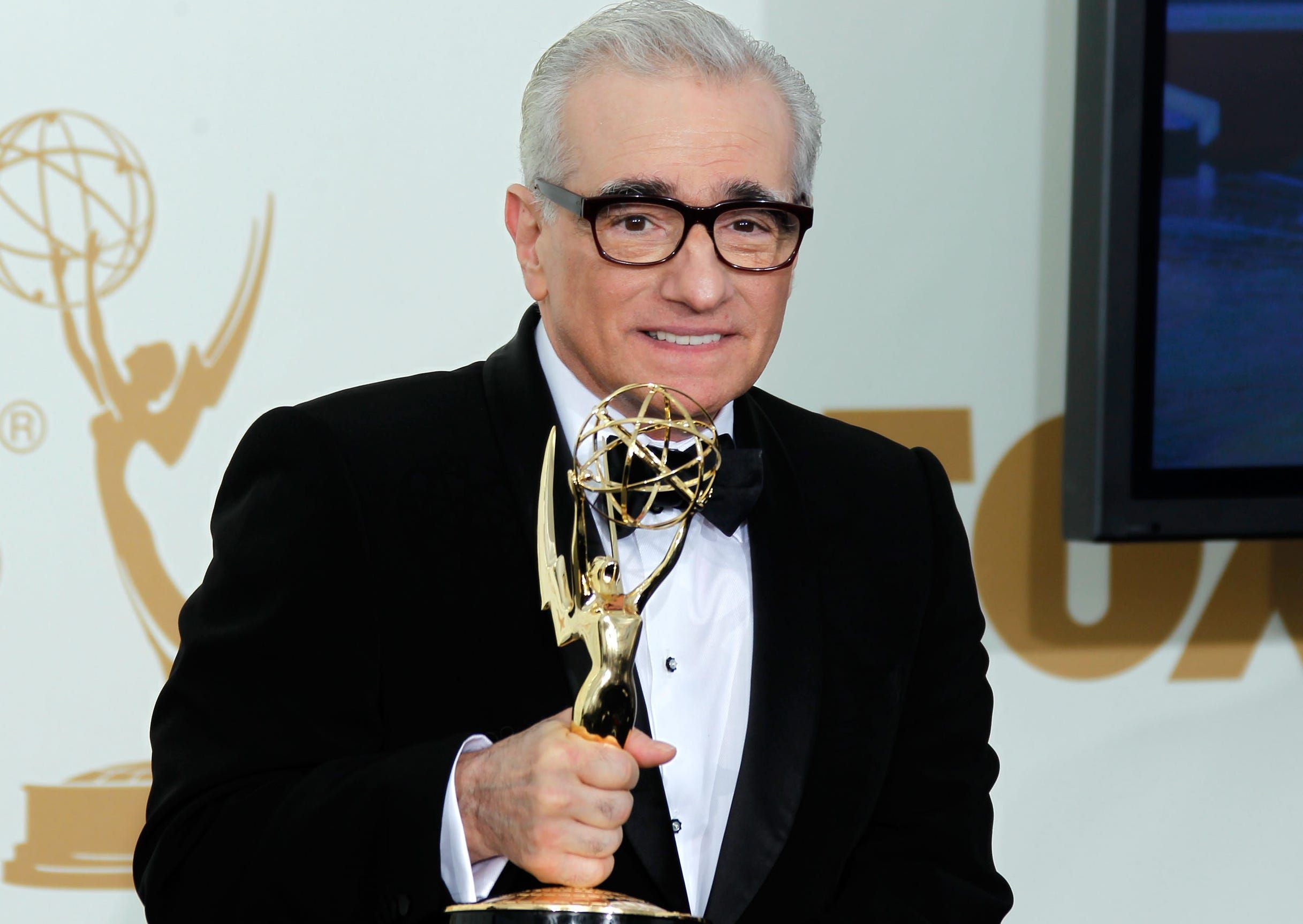 Martin Scorsese, vencedor de três Emmys, é indicado ao Emmy de atuação. Legenda da imagem. Reprodução: Retorno do item 11
