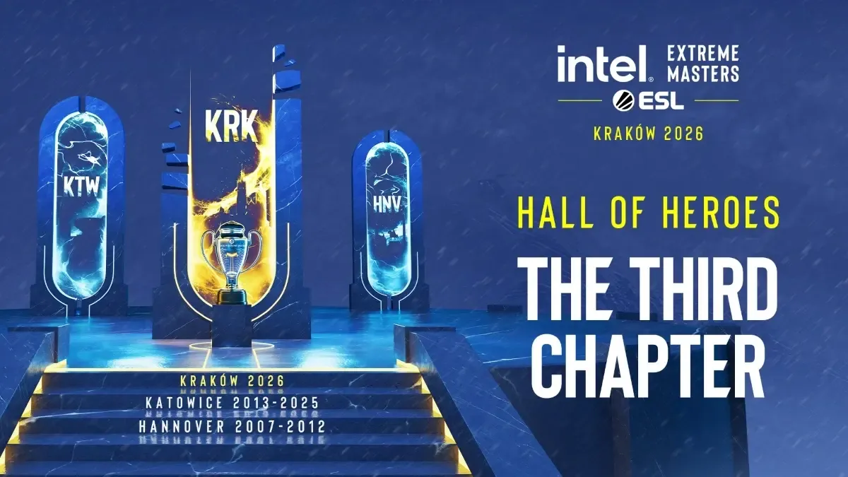 IEM Kraków 2026 reunirá 24 equipes em disputa por US$ 1,25 milhão. Reprodução: GosuGamers