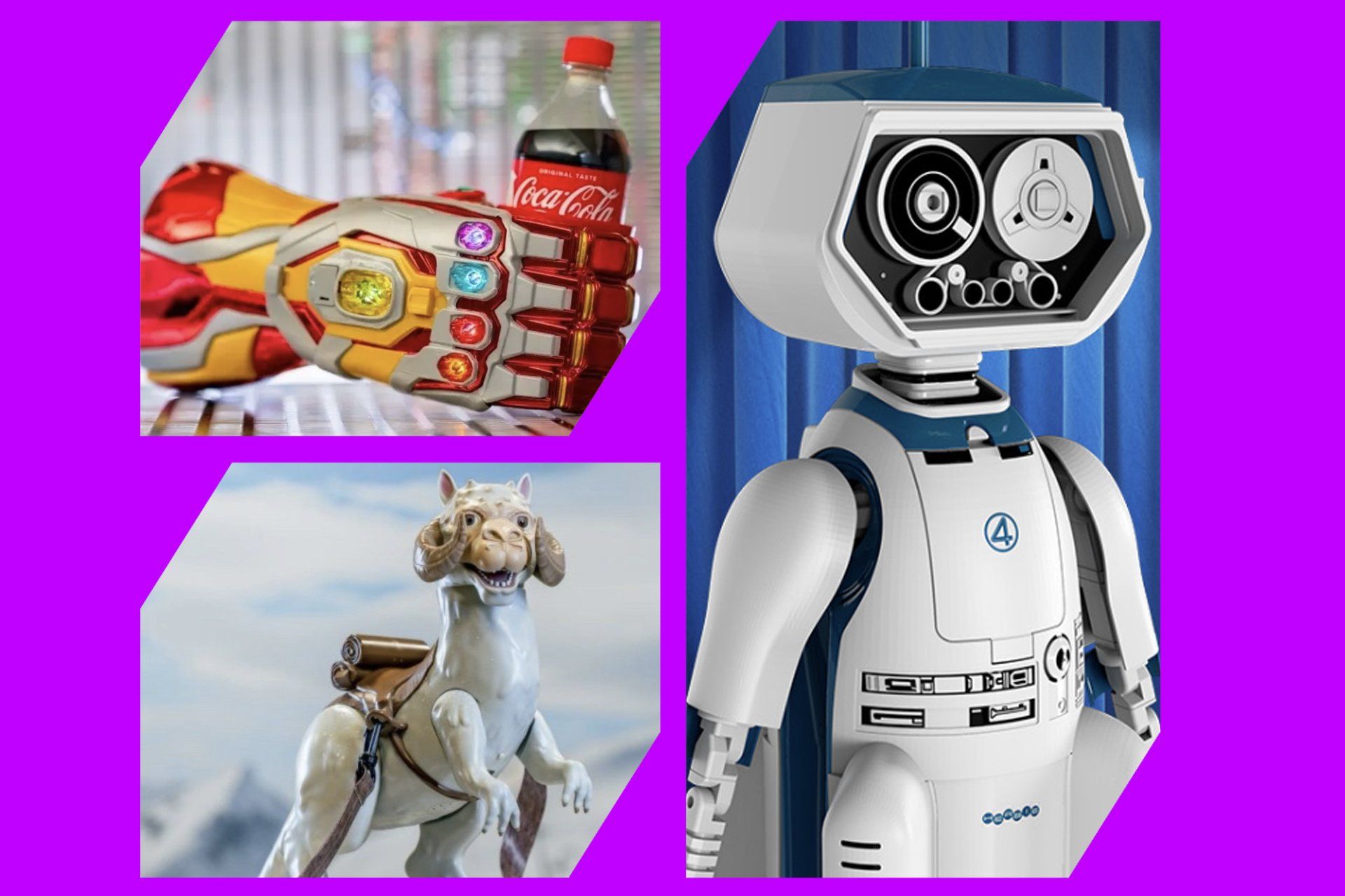 Balde de pipoca temático de Star Wars em parque de diversões. Reprodução: Gizmodo