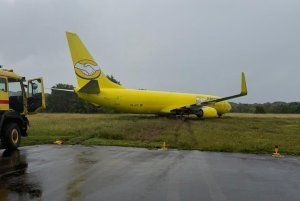 Avião a serviço do Mercado Livre sai da pista após pousar no aeroporto de Salvador - Foto: Infomoney