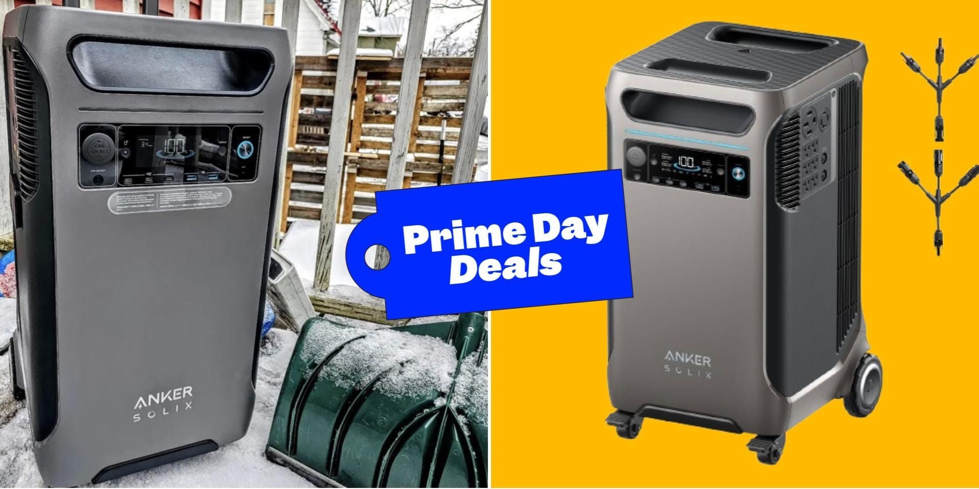 Desconto de 40% no Anker Solix F3800 durante o Prime Day. Reprodução: Business Insider