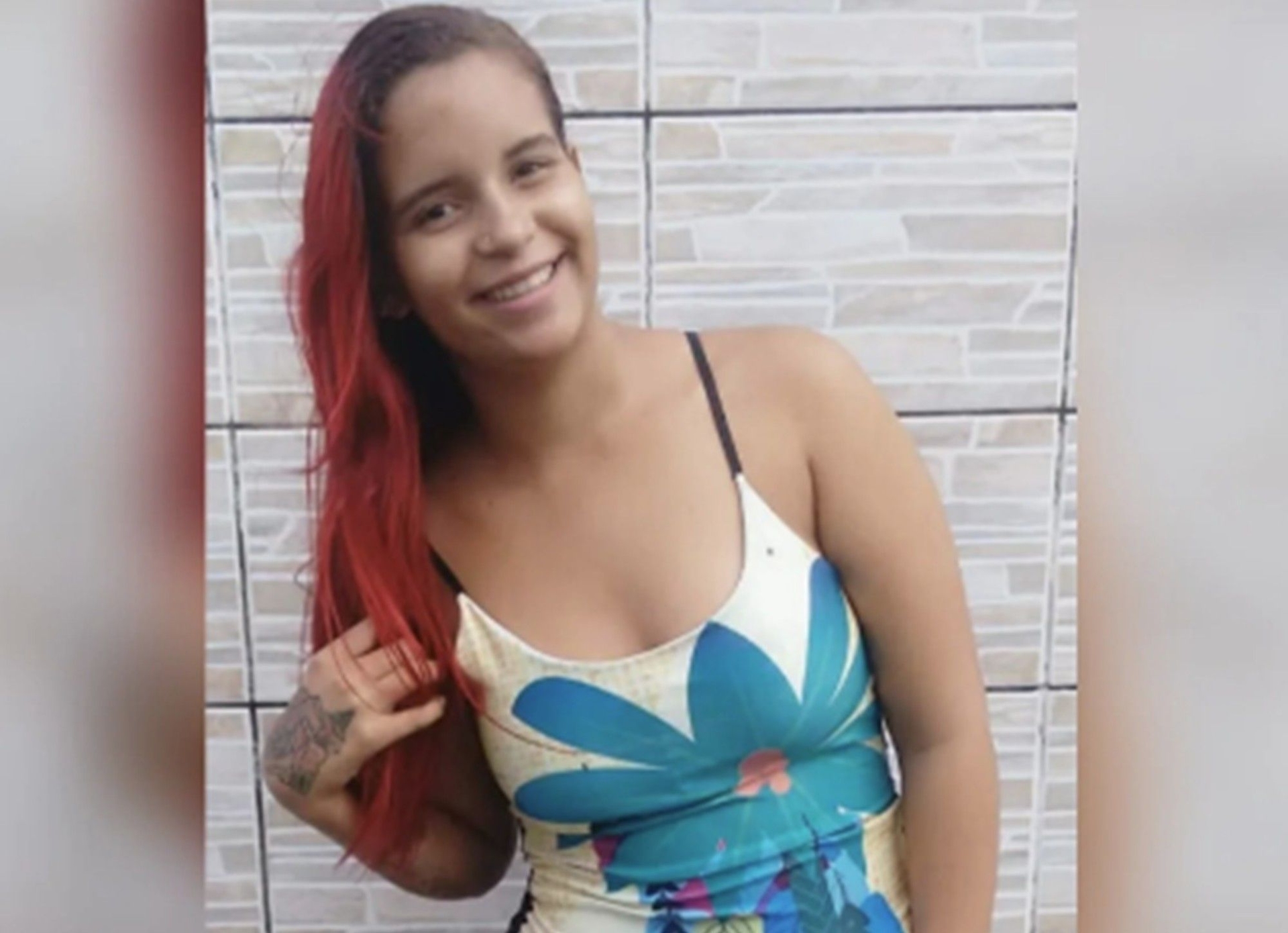 Layane Silva Alves foi assassinada pelo ex-companheiro em Igarassu, diante da filha de 1 ano. Reprodução: Globo.