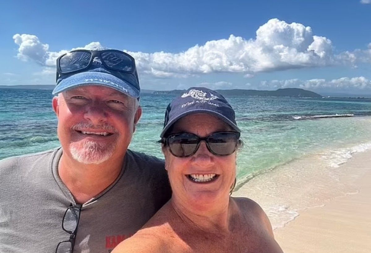 Casal desfruta de hospedagem luxuosa com serviços completos. Reprodução: Globo