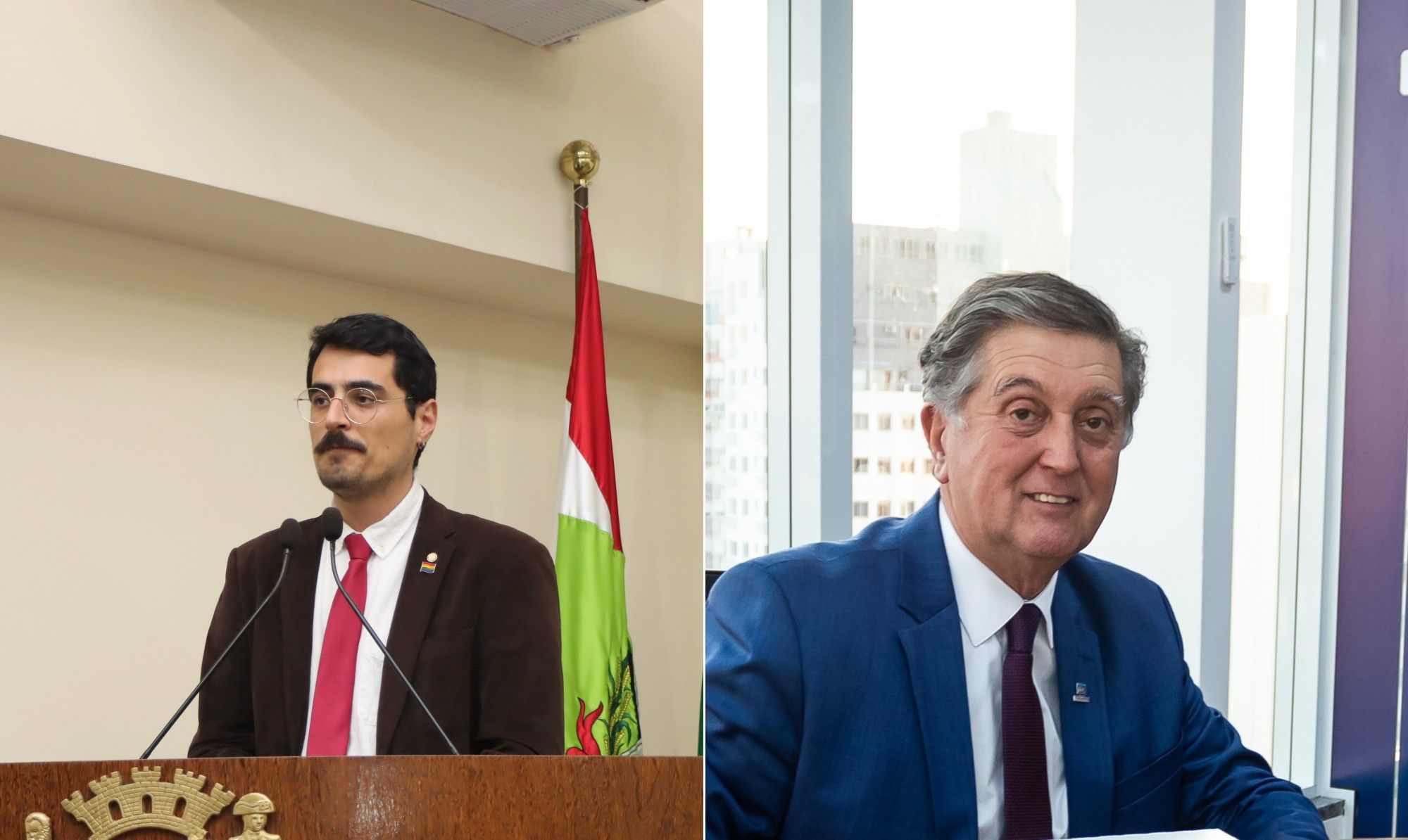 Ministro Flávio Dino mantém bloqueio de vereador nas redes sociais do prefeito de Florianópolis. Reprodução: Globo