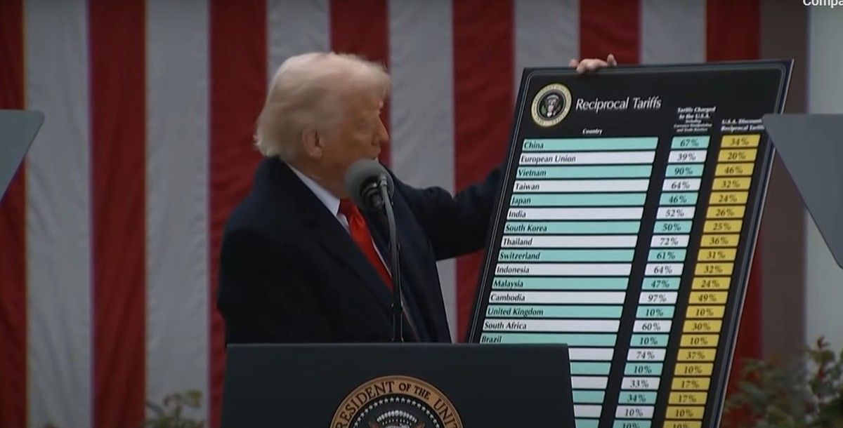 Presidente americano anuncia novas medidas em evento realizado na quarta-feira. Reprodução: Globo