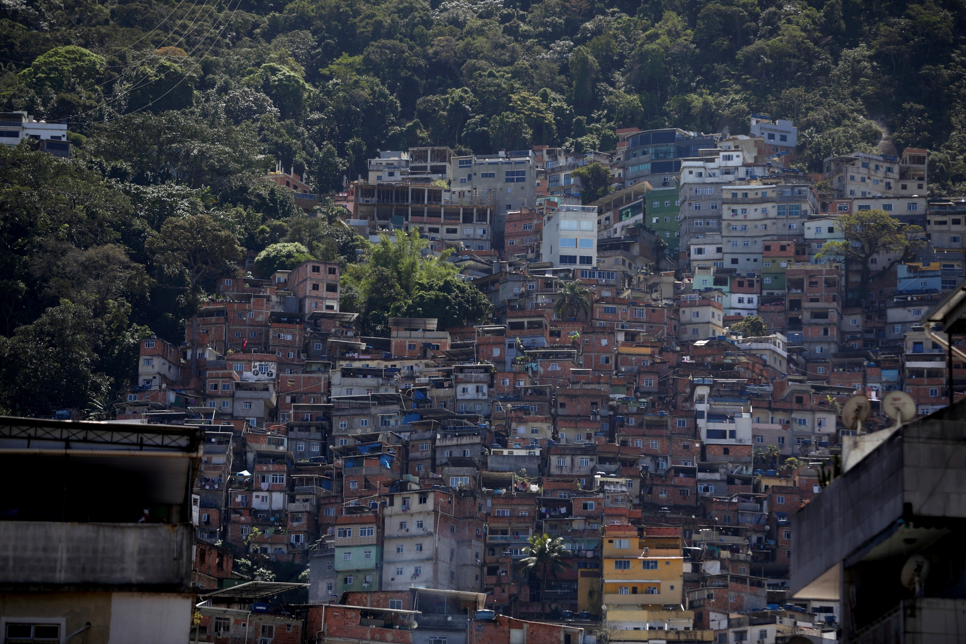 Favela soberana: ocupação, inovação e decisão sobre o destino da cidade. Legenda da imagem. Reprodução: Globo