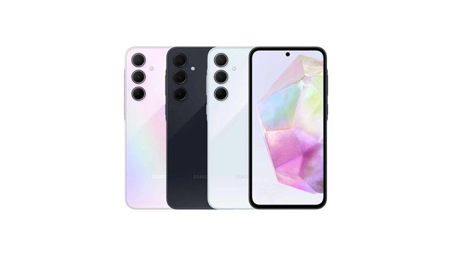 Desconto em smartphones azul claro, azul escuro e rosa. Reprodução: IGN Brasil