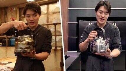 Arthur Paek apresenta as diferentes cozinhas do reality Chef de Alto Nível. Reprodução: Receitas