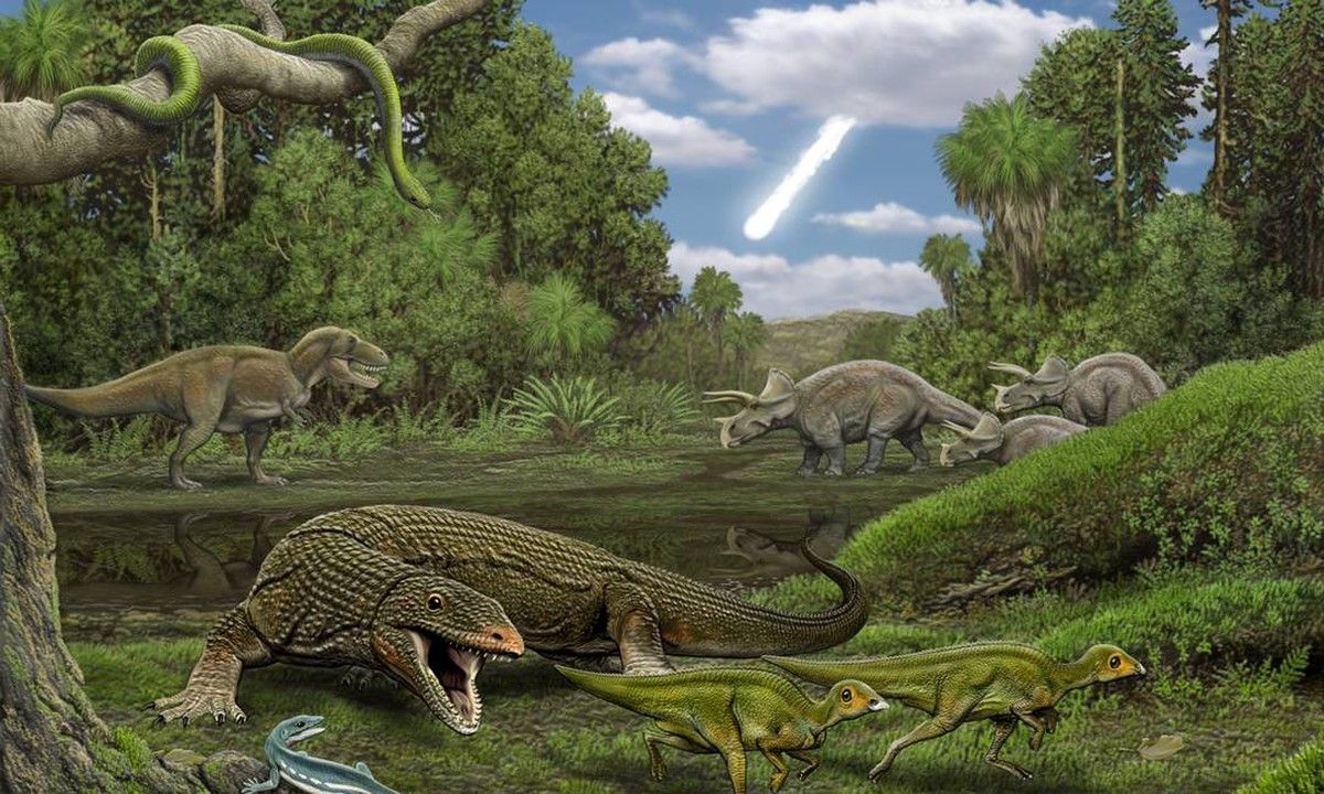 Estudo da Universidade de Bristol revela novas evidências sobre dinossauros e fósseis. Reprodução: Globo