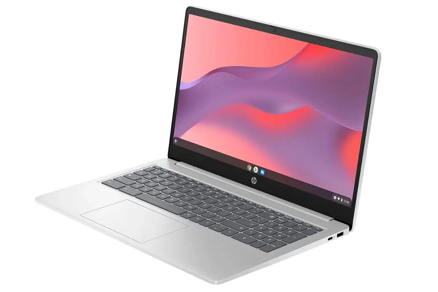 Chromebook de 15,6 polegadas com processador Intel e recursos avançados. Reprodução: Gizmodo