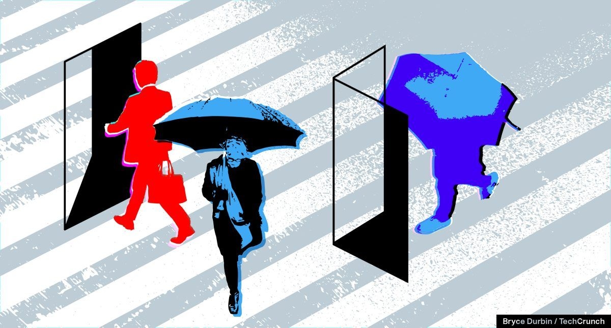 Dados sobre demissões em massa na indústria de tecnologia de 2024 a 2025.; Reprodução: TechCrunch