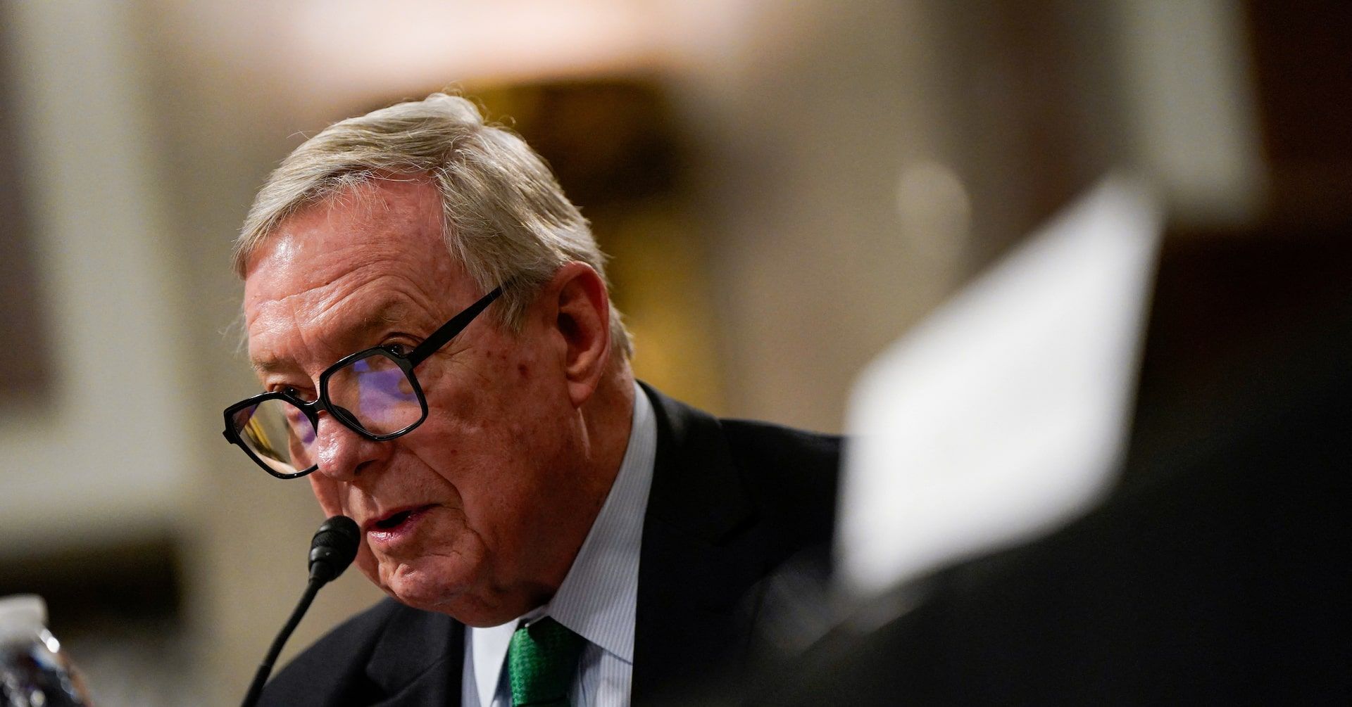 Senador Dick Durbin anuncia aposentadoria após 44 anos de mandato no Congresso dos EUA. Reprodução: Reuters