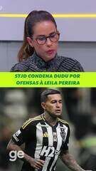 Dudu é punido com multa e suspensão por ofensas à presidente do Palmeiras. Reprodução: Globo