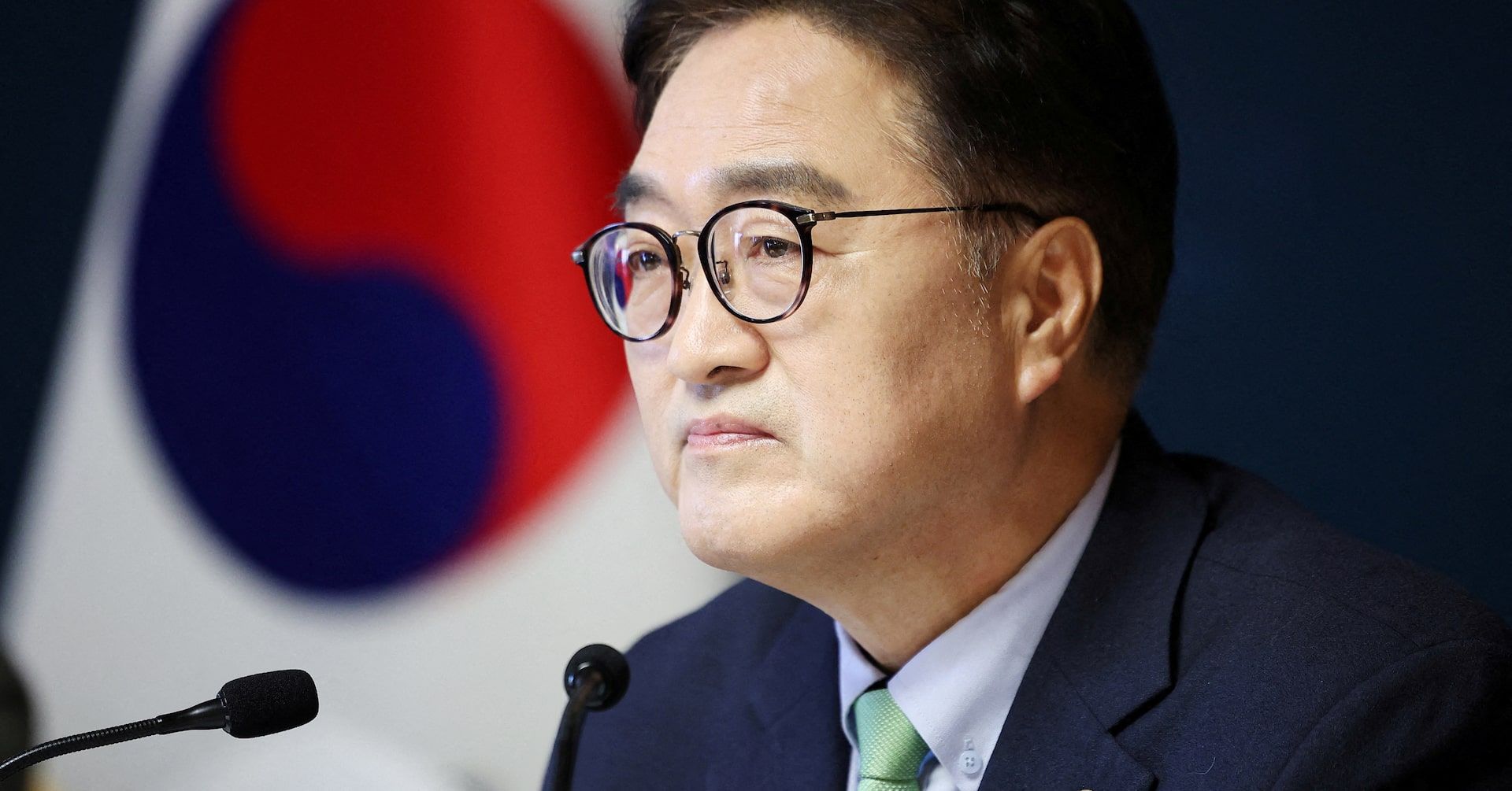 Presidente da Assembleia da Coreia do Sul propõe revisão constitucional para limitar poderes presidenciais. Reprodução: Reuters