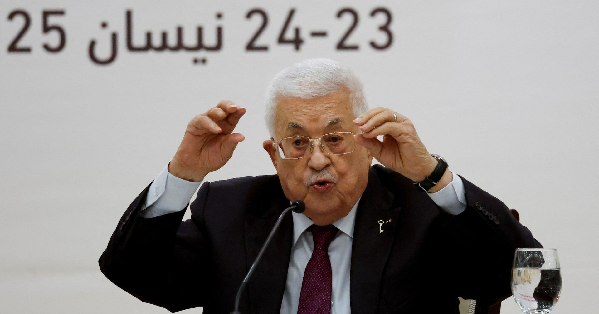 Mahmoud Abbas pede que o Hamas transfira o controle da Faixa de Gaza à Autoridade Palestina. Reprodução: Reuters