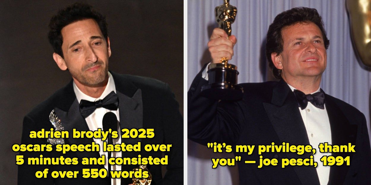 Celebrações do Oscar: Discursos Longos e Curtos