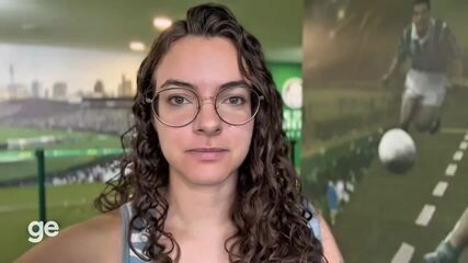 Nova camisa do Palmeiras para a Copa do Mundo de Clubes é apresentada. Reprodução: Globo