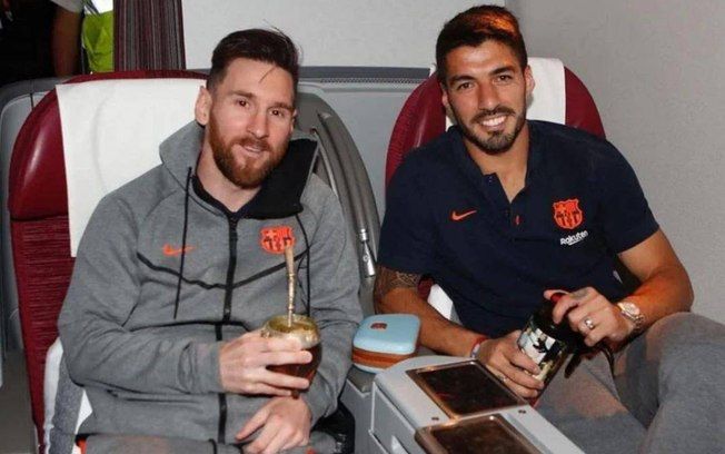 Messi e Suárez se juntam como sócios em novo projeto esportivo no Uruguai. Reprodução: iG Esporte