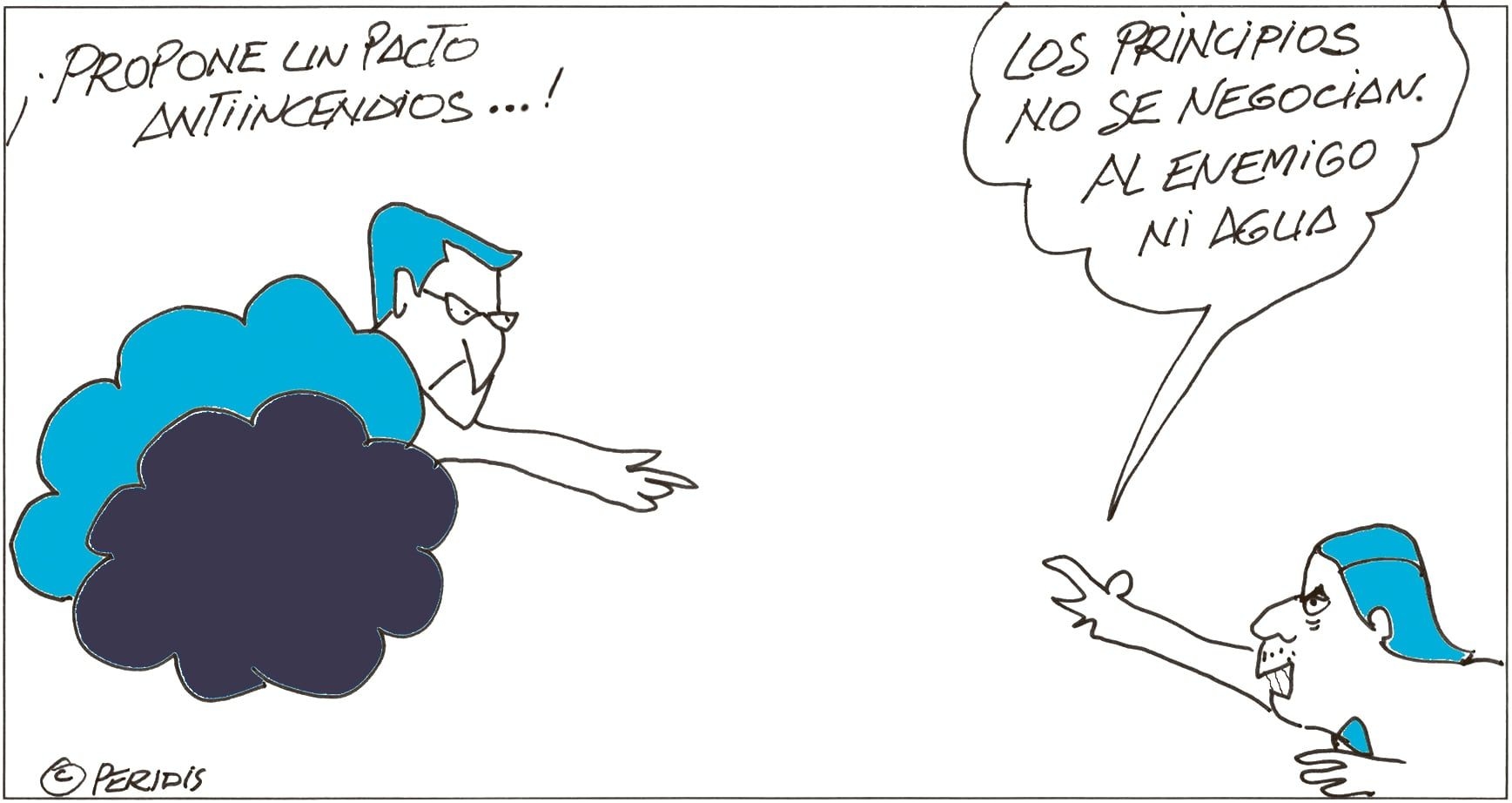 Legendas da imagem. Reprodução: El País