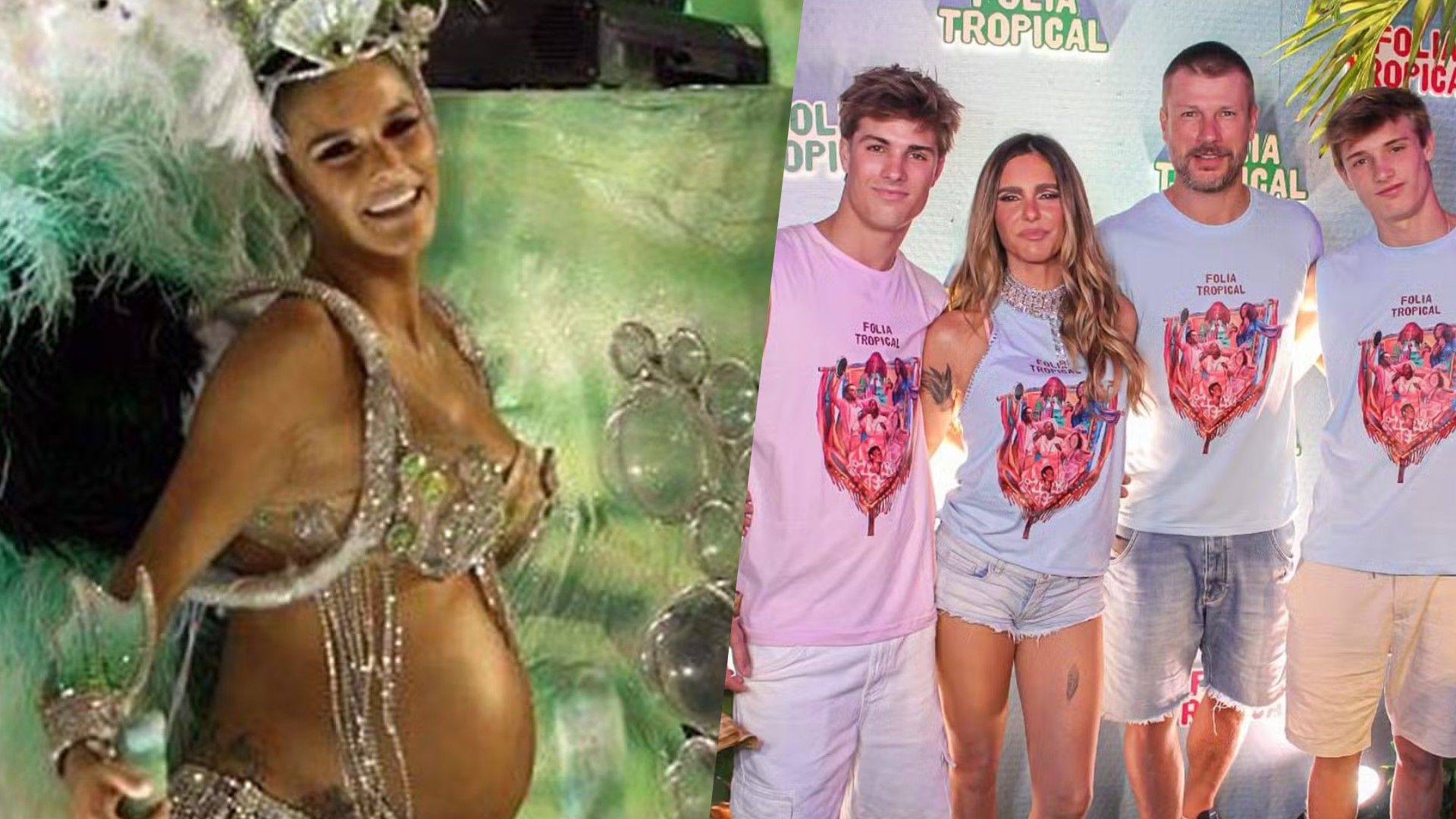 Fernanda Lima, com filhos prestes a completar 18, nega síndrome do ninho vazio.. Reprodução: Gshow