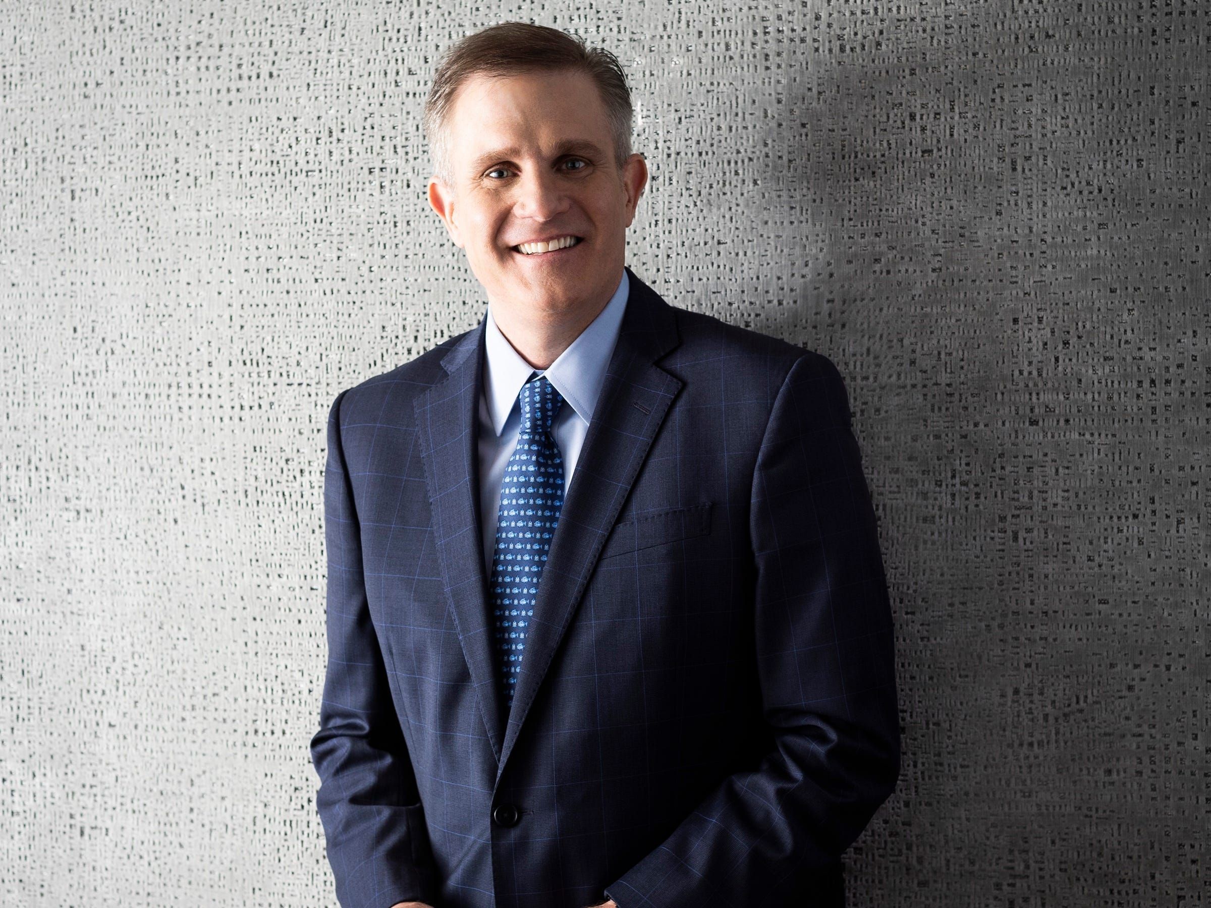 John Toomey, CCO da Marriott para Ásia-Pacífico, fala sobre expansão de hotéis na Índia. Legenda da imagem. Reprodução: Retorno do item 11