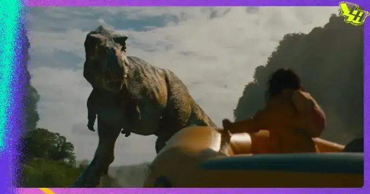 Jurassic World: Recomeço apresenta dinossauros sem força e não encanta o público nos cinemas. Reprodução: Legião dos Heróis