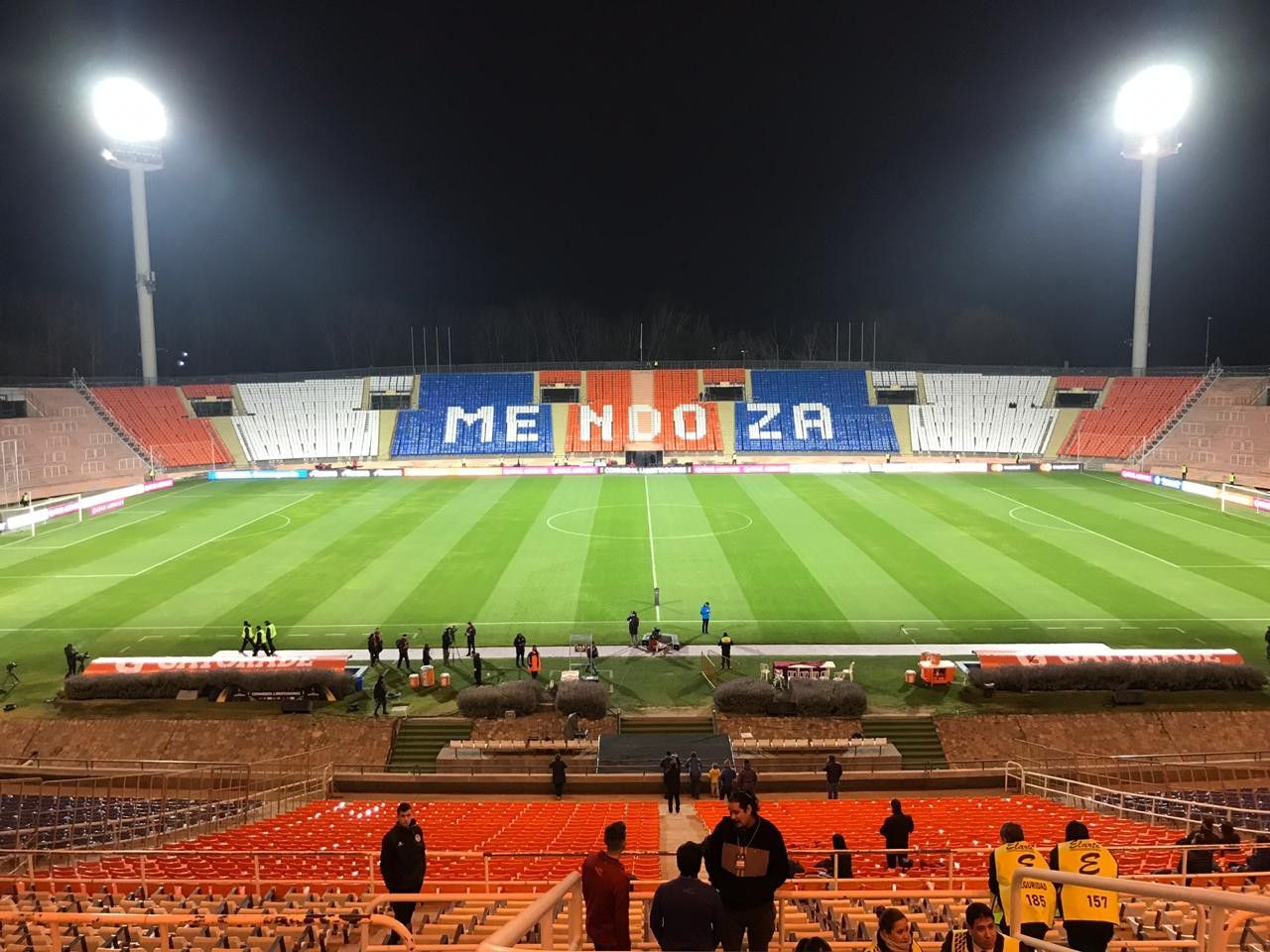 Informações sobre o jogo da 3ª rodada da Sul-Americana. Reprodução: Globo