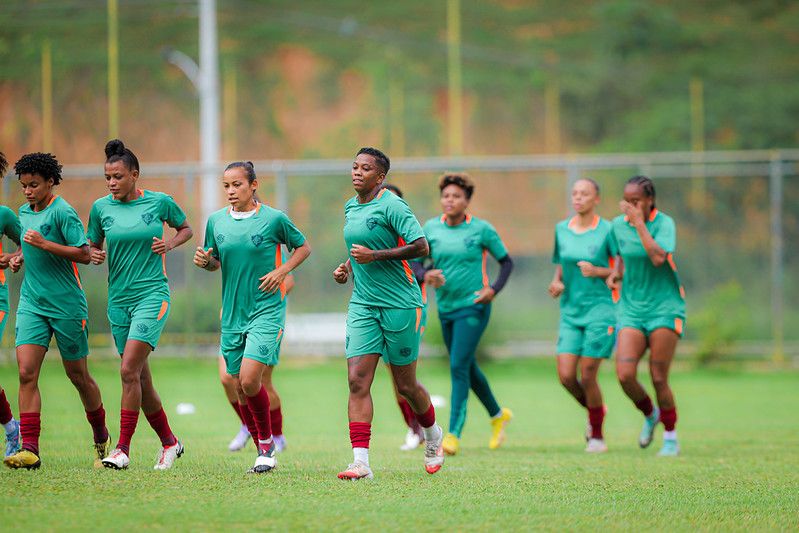 Fluminense enfrenta Corinthians em partida do Brasileirão Feminino A-1 em Moça Bonita. Reprodução: netflu.com.br