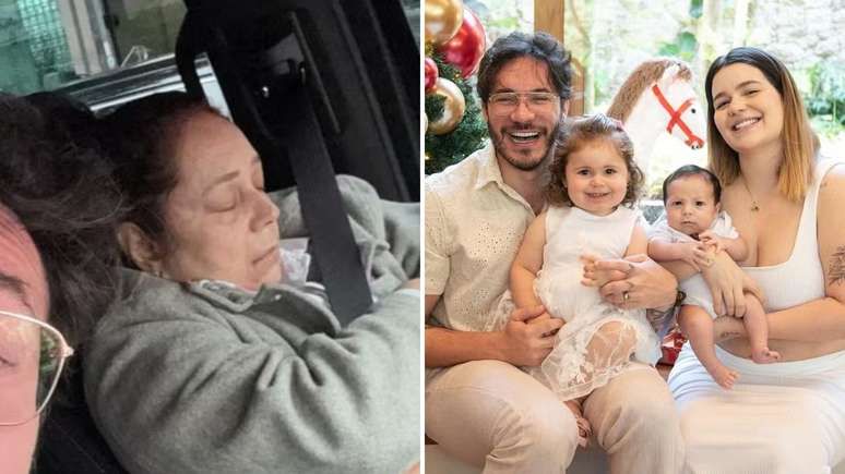 Eliezer leva mãe para morar com a família e cuidar da saúde dela. Reprodução: Terra