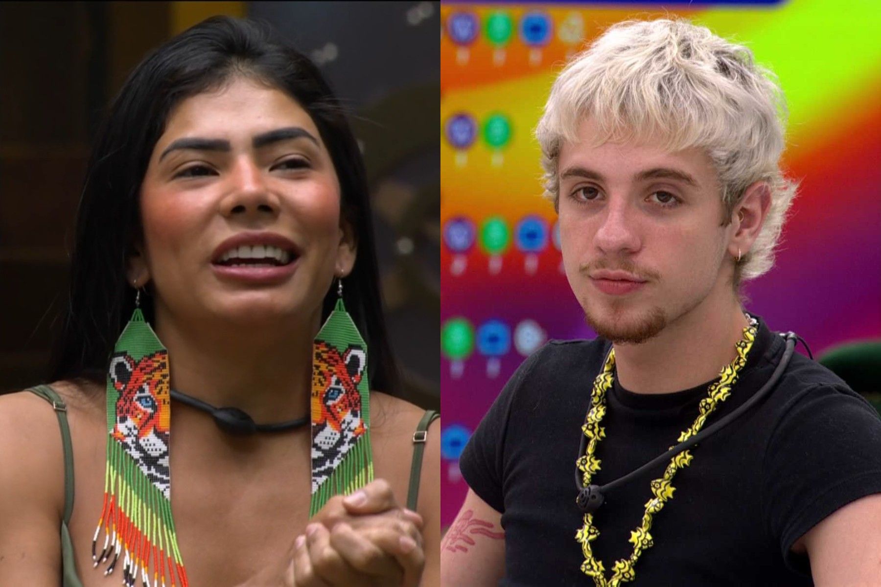 Marciele e Juliano Floss voltam do Paredão; confira a pontuação no Cartola BBB. Reprodução: Gshow