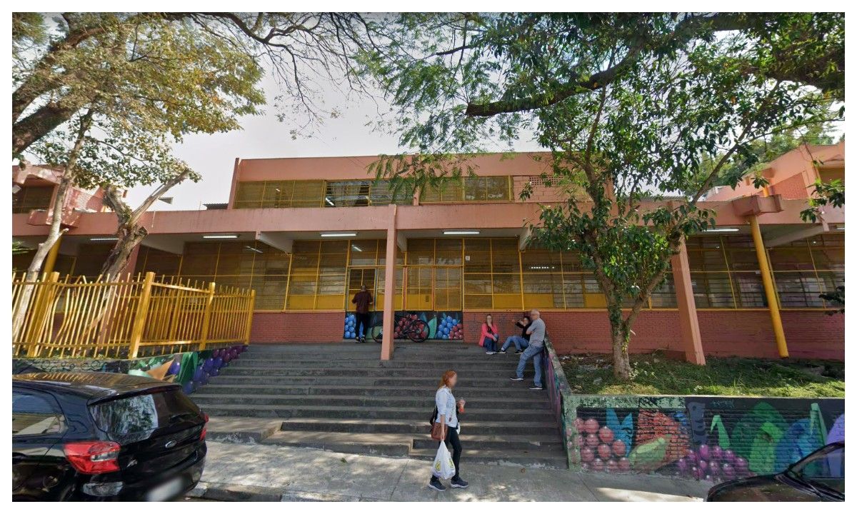 Professor preso em flagrante dentro de escola em Guarulhos. Reprodução: G1