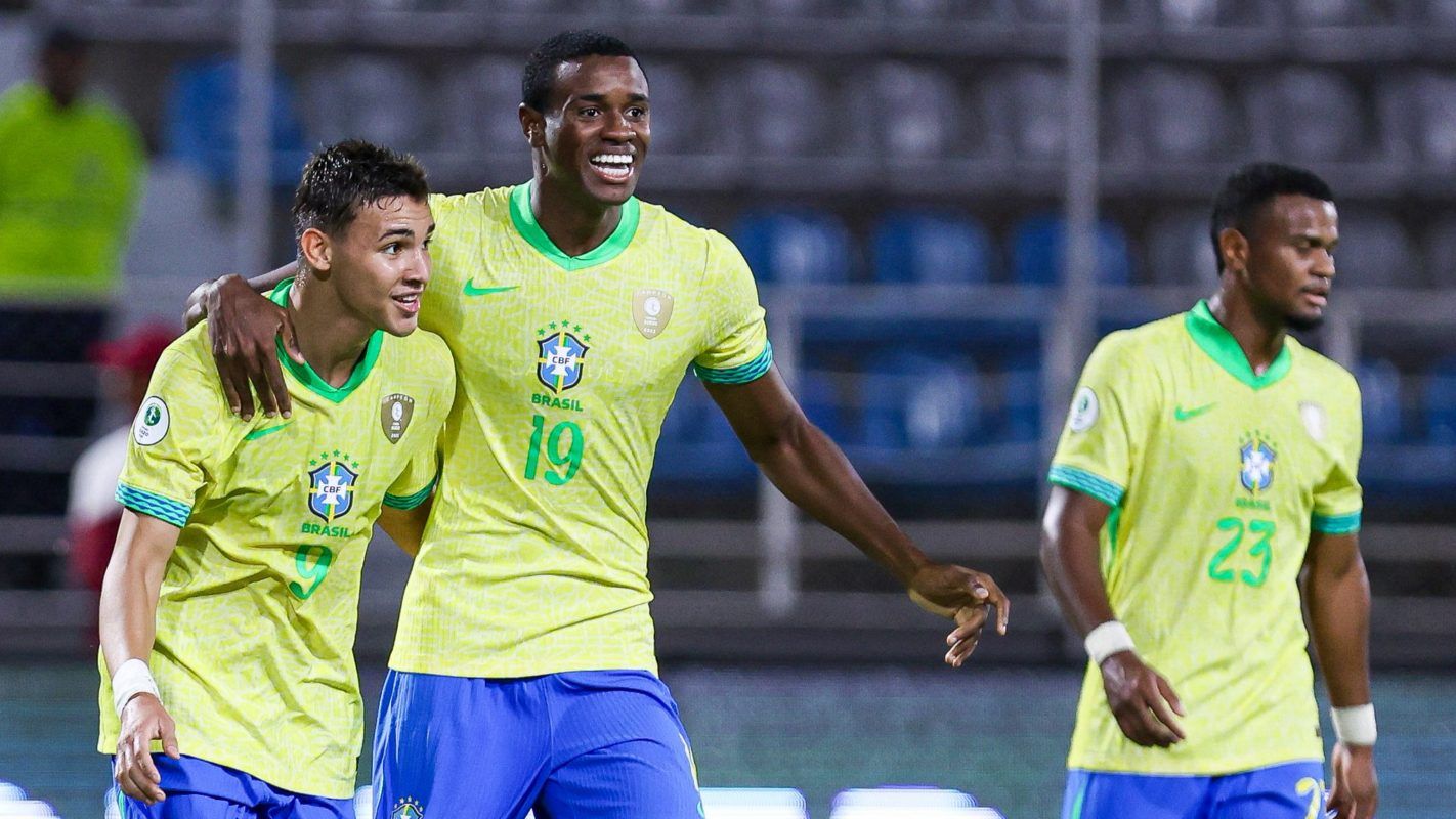 Brasil conquista o Sul-Americano sub-20 com goleada