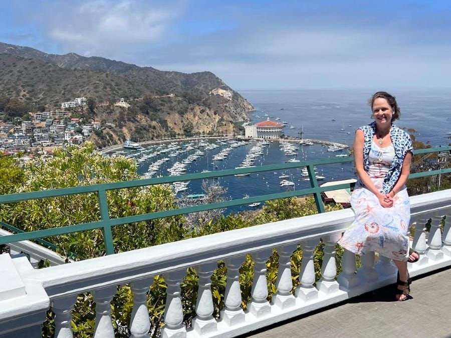 Catalina Island lembra Capri com suas costas dramáticas e águas cristalinas.; Reprodução: Business Insider