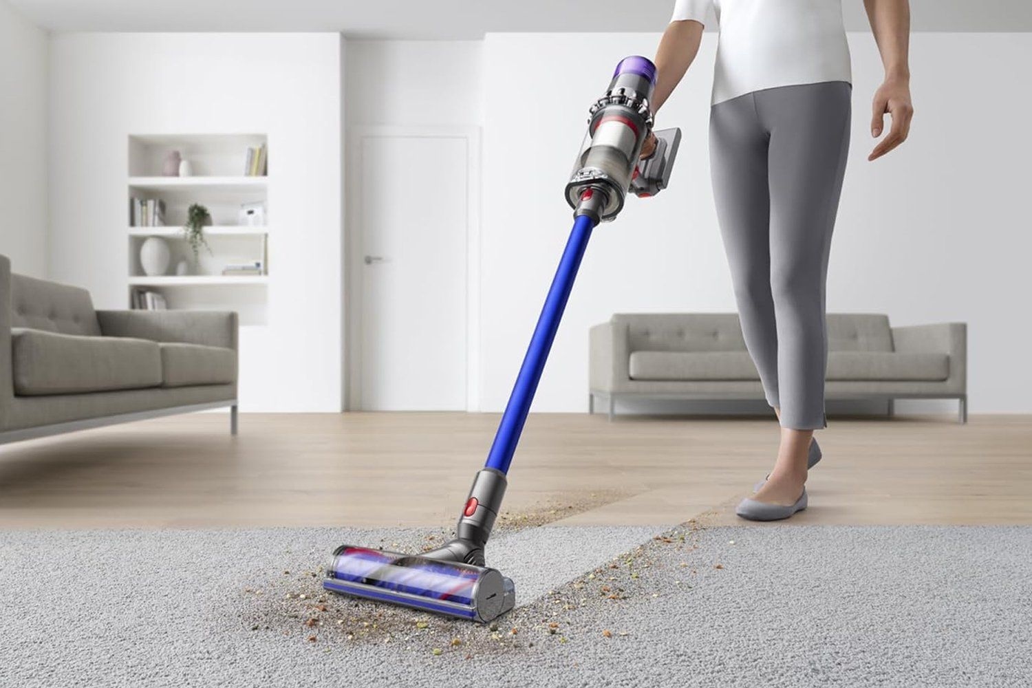Dyson V11 é a melhor escolha em aspiradores de pó sem fio.; Reprodução: Gizmodo