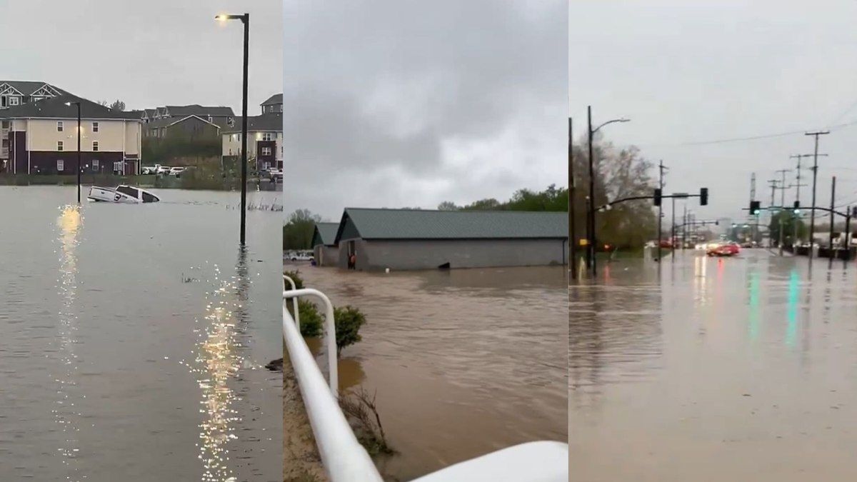Tornados devastam dez estados dos EUA; mais de 90 ocorrências registradas em cinco dias. Reprodução: Autor Desconhecido
