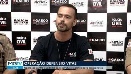 Polícia Civil de Fernandópolis cumpre mandados contra quadrilha de estelionatários em Uberlândia. Reprodução: Globo